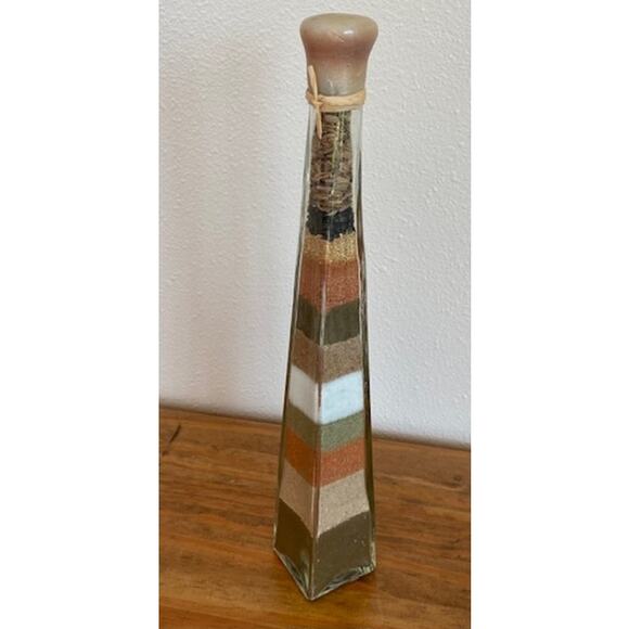 Vintage Decorative Square Spice Bottle - Picture 3 of 6
